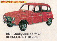 <a href='../files/catalogue/Dinky France/100/1963100.jpg' target='dimg'>Dinky France 1963 100  Renault 4L</a>